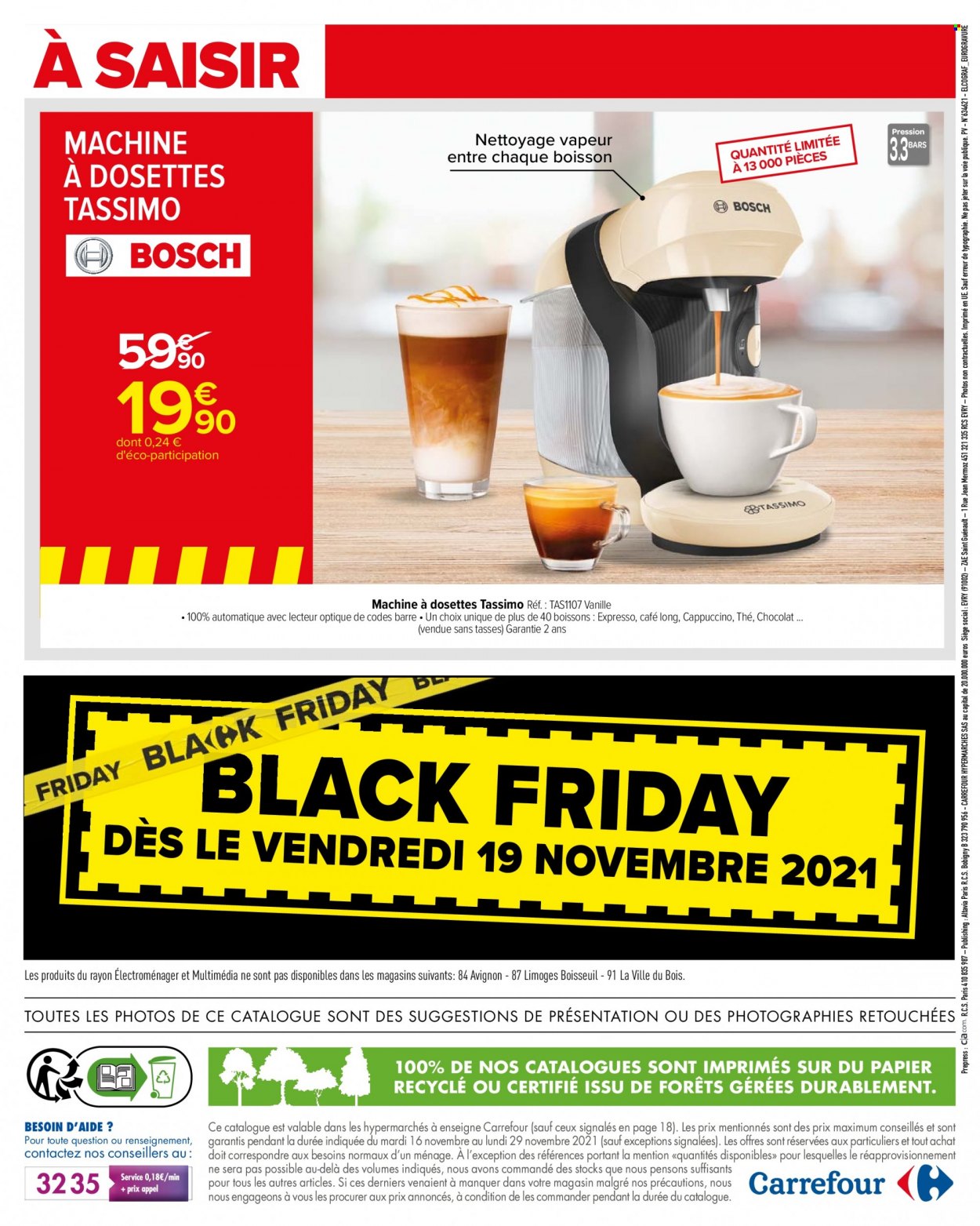 Catalogue Carrefour Hypermarchés - 16/11/2021 - 29/11/2021. Page 64
