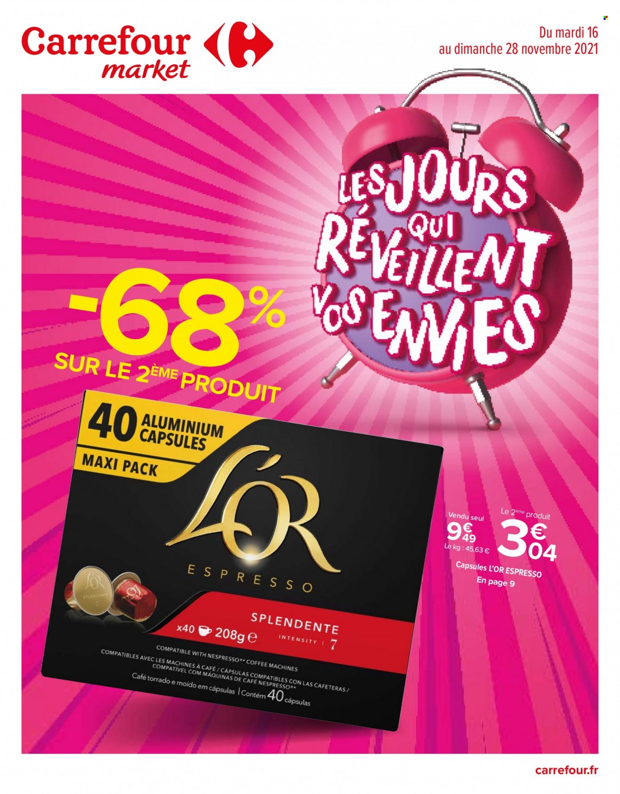 Catalogue Carrefour Market - 16/11/2021 - 28/11/2021. Page 1