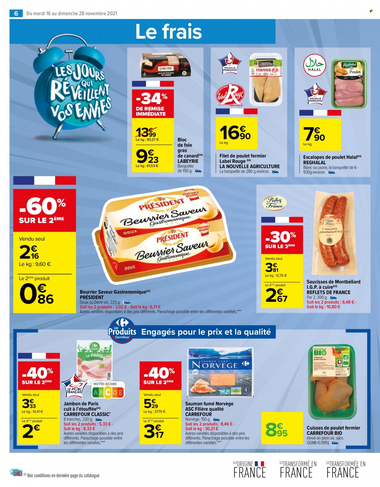 Catalogue Carrefour Market - 16/11/2021 - 28/11/2021. Page 6