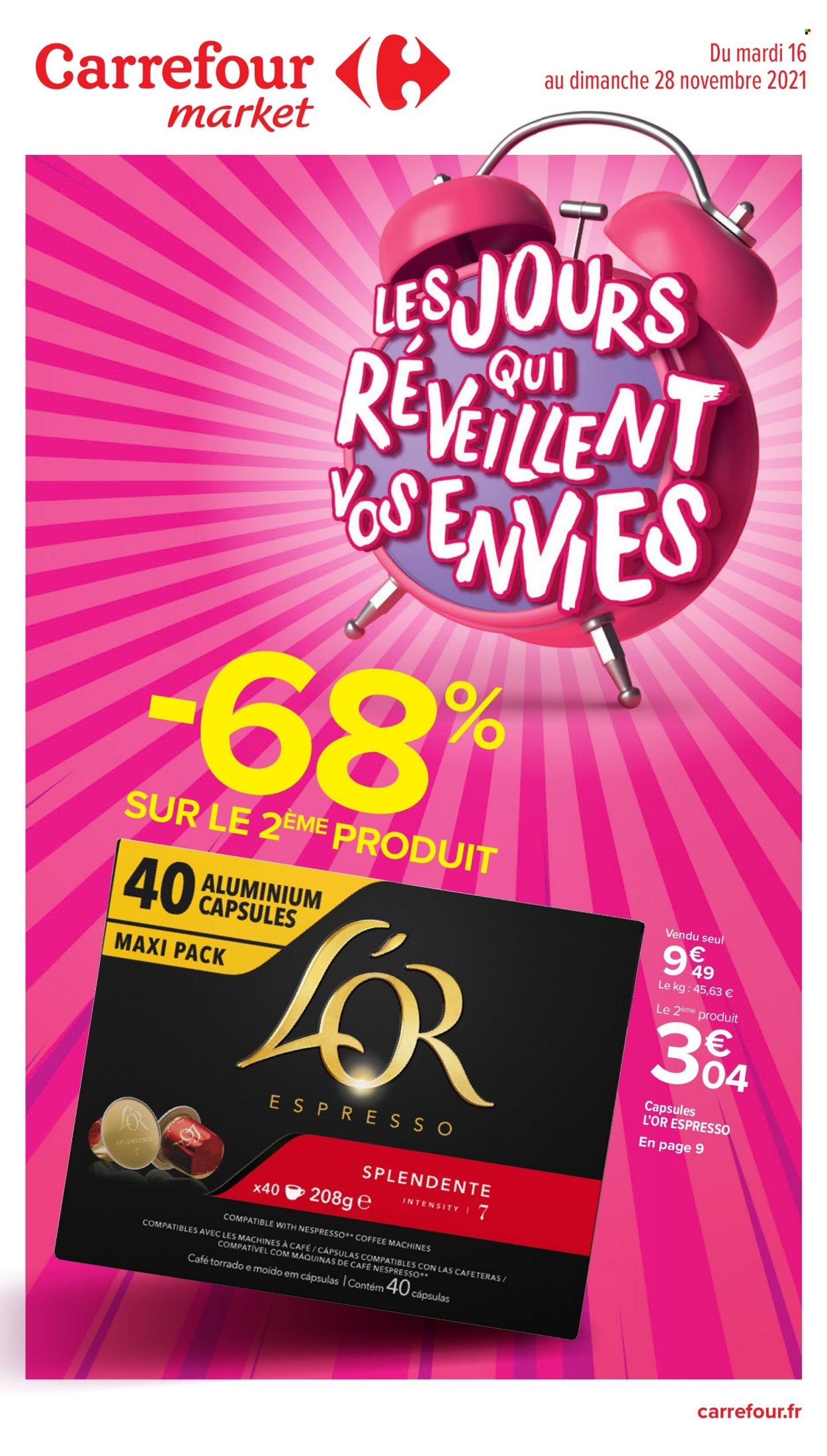 Catalogue Carrefour Market - 16/11/2021 - 28/11/2021. Page 1