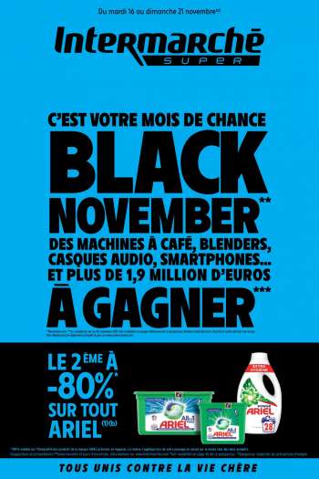 Catalogue Intermarché Super - 16/11/2021 - 21/11/2021.