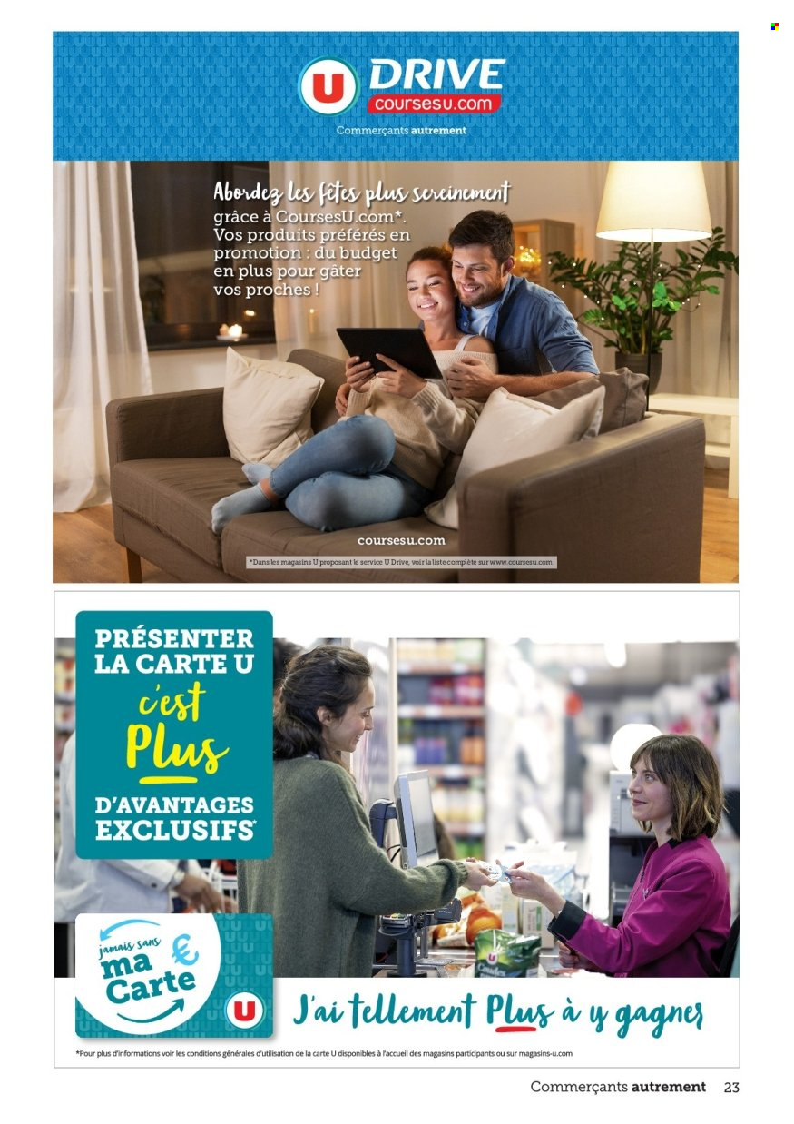 Catalogue SUPER U - 16/11/2021 - 24/12/2021. Page 23