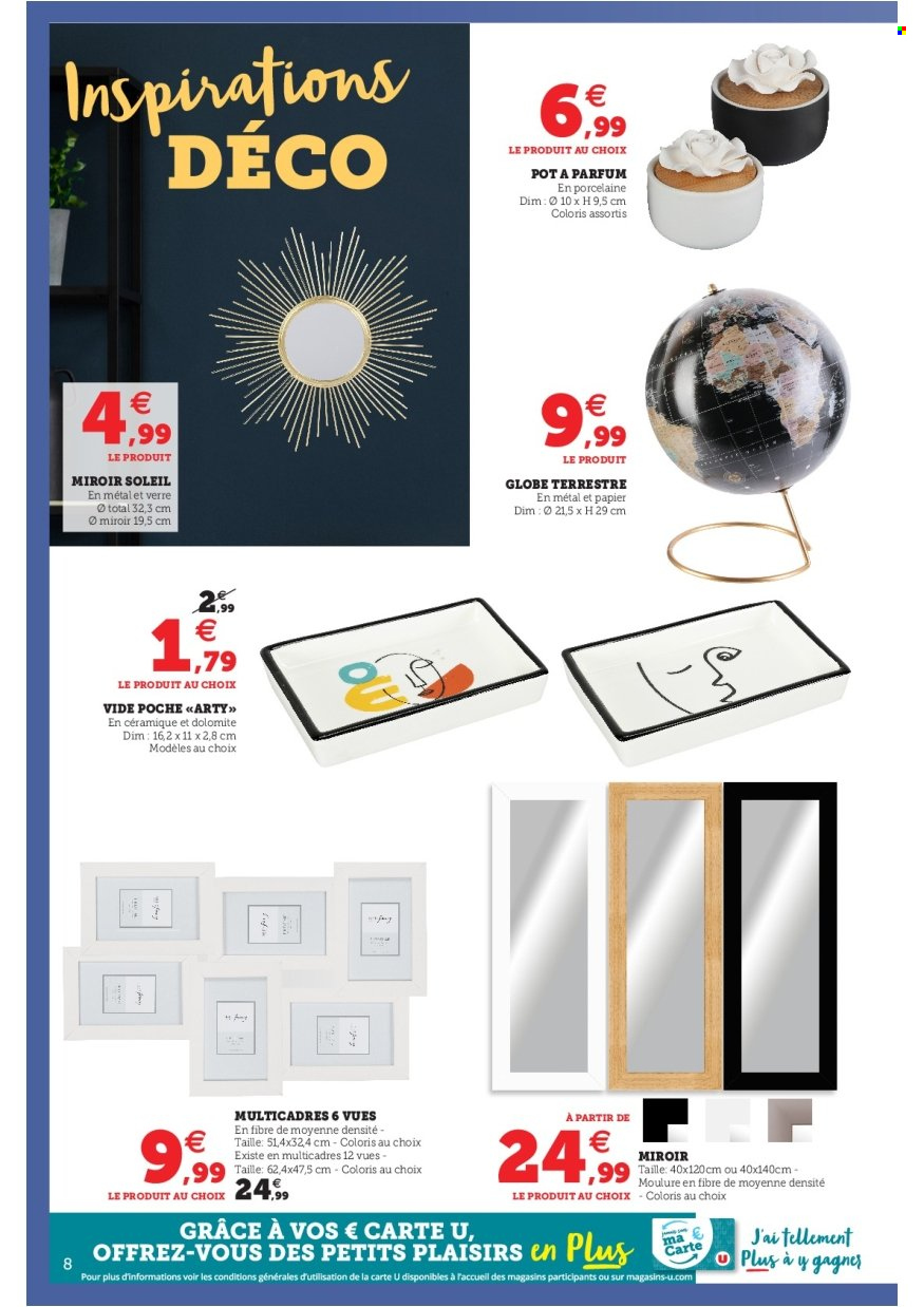 thumbnail - Catalogue HYPER U - 16/11/2021 - 24/12/2021 - Produits soldés - verre, miroir. Page 8.