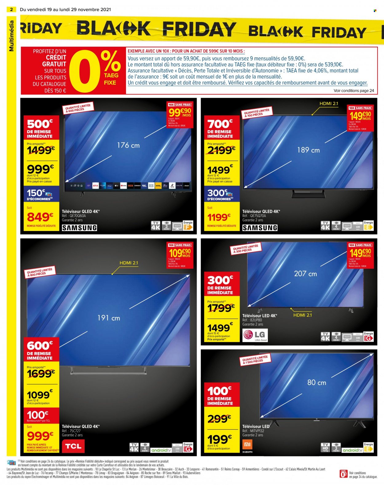 Catalogue Carrefour Hypermarchés - 19/11/2021 - 29/11/2021. Page 2
