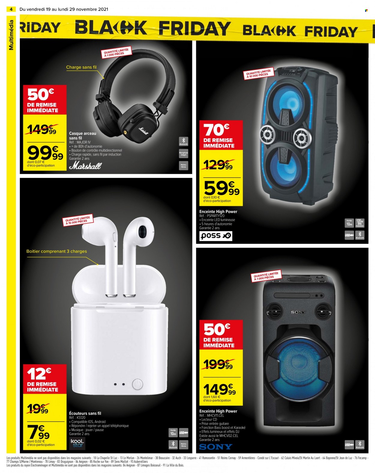 Catalogue Carrefour Hypermarchés - 19/11/2021 - 29/11/2021. Page 4