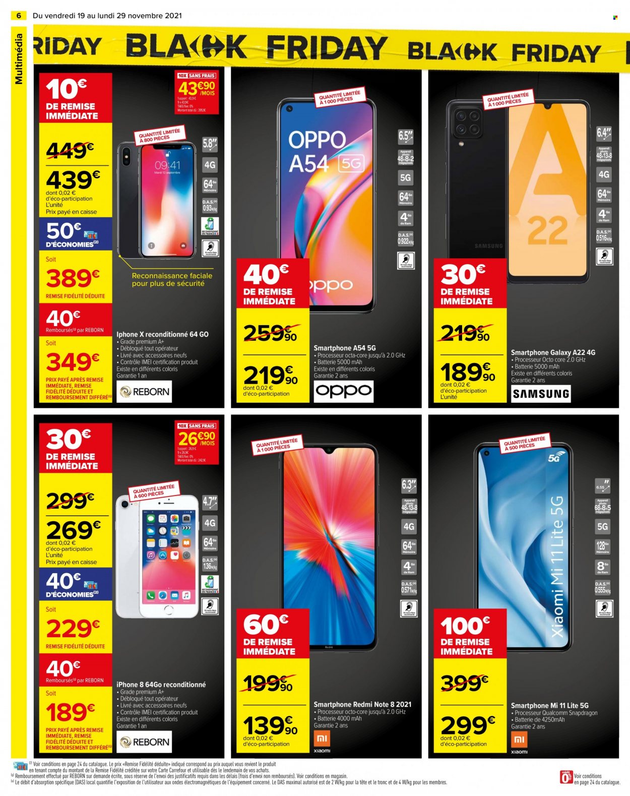 Catalogue Carrefour Hypermarchés - 19/11/2021 - 29/11/2021. Page 6