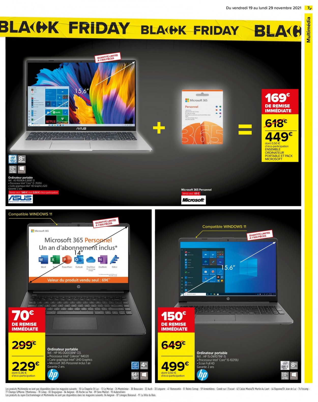 Catalogue Carrefour Hypermarchés - 19/11/2021 - 29/11/2021. Page 7