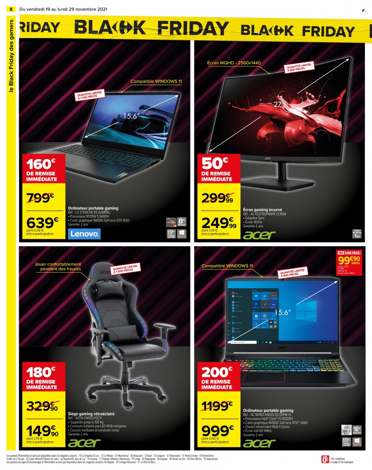 Catalogue Carrefour Hypermarchés - 19/11/2021 - 29/11/2021. Page 8