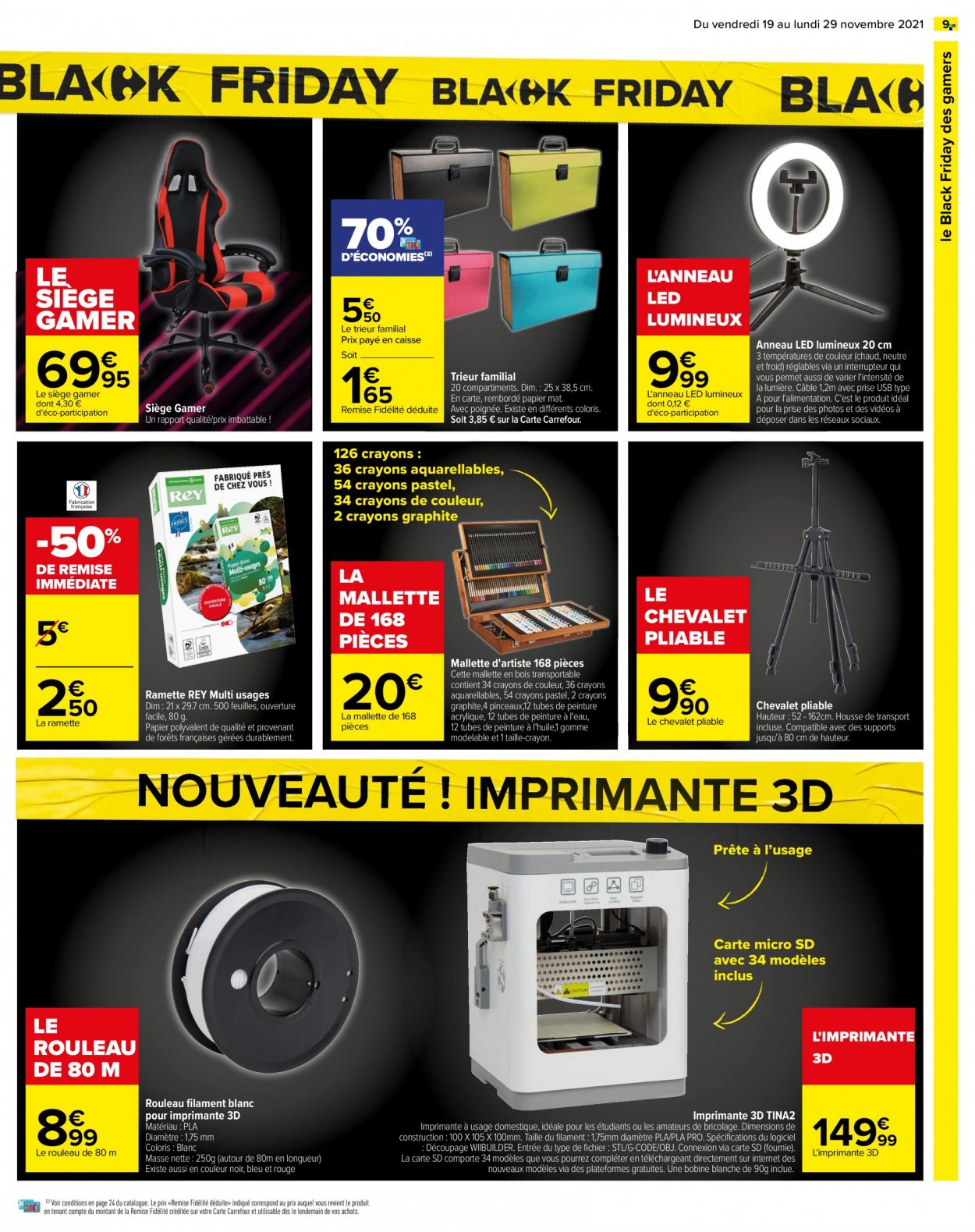 Catalogue Carrefour Hypermarchés - 19/11/2021 - 29/11/2021. Page 9