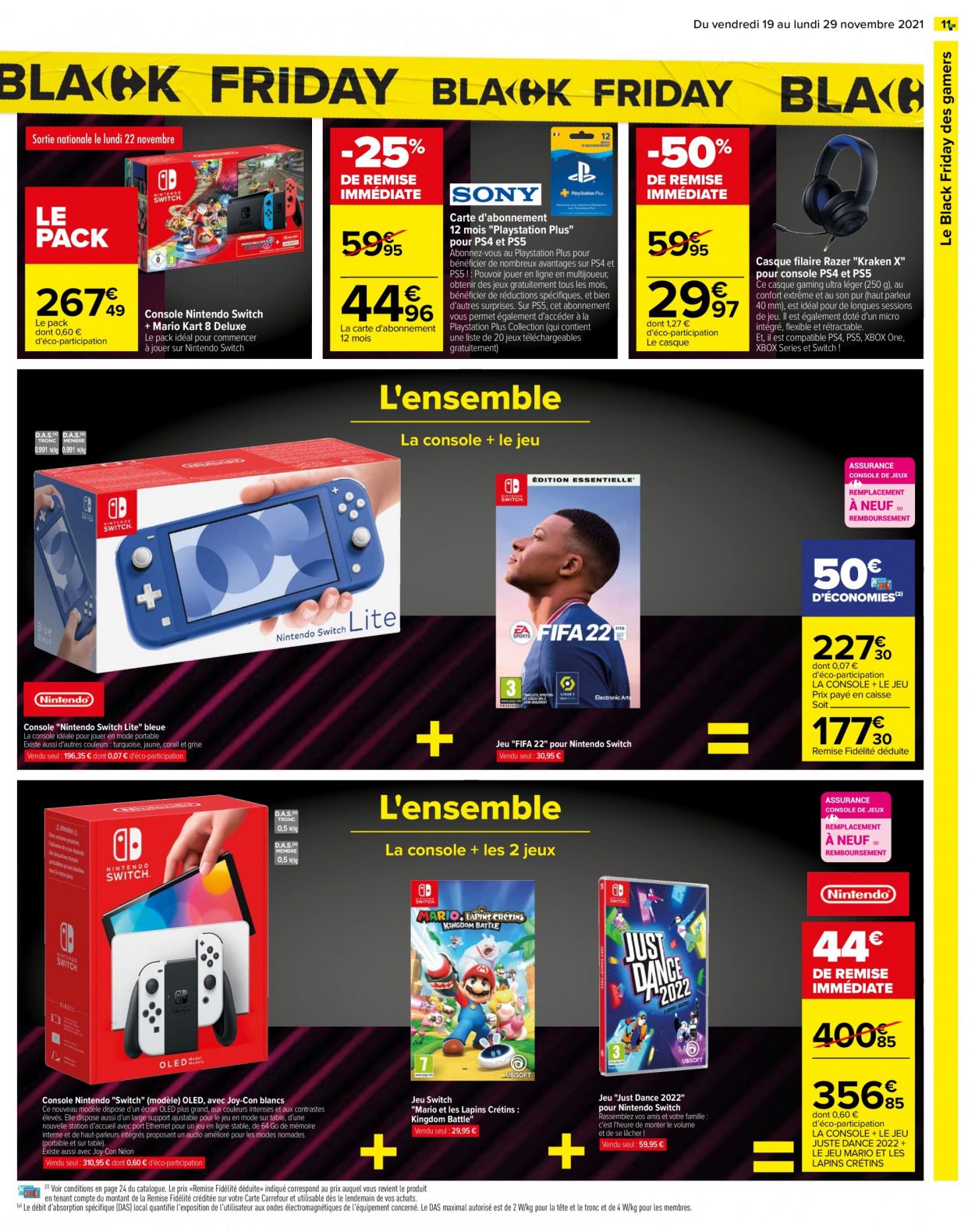 Catalogue Carrefour Hypermarchés - 19/11/2021 - 29/11/2021. Page 11
