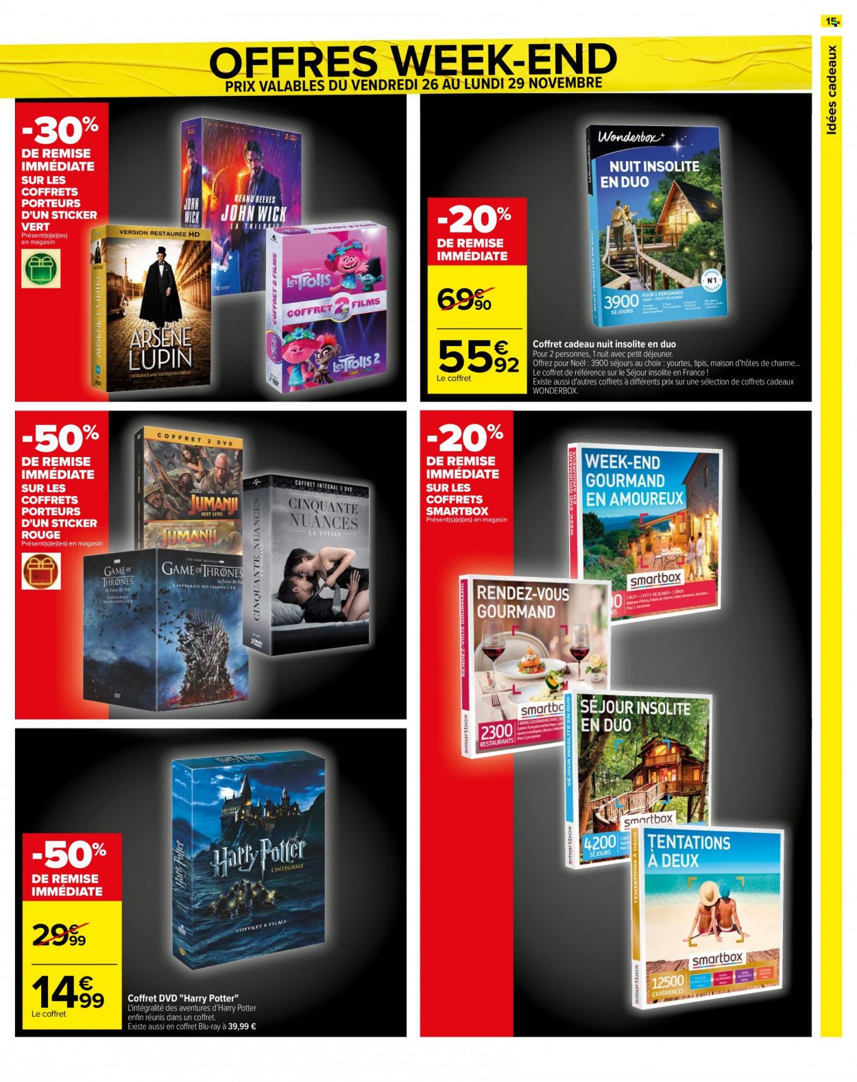 Catalogue Carrefour Hypermarchés - 19/11/2021 - 29/11/2021. Page 15
