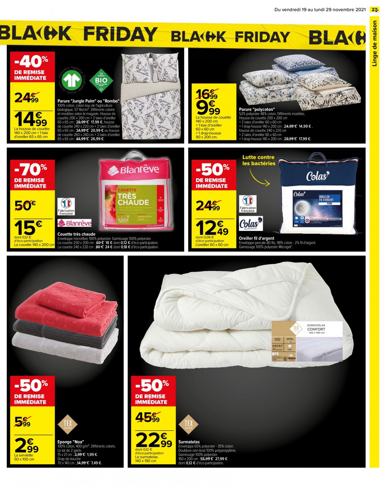 Catalogue Carrefour Hypermarchés - 19/11/2021 - 29/11/2021. Page 23