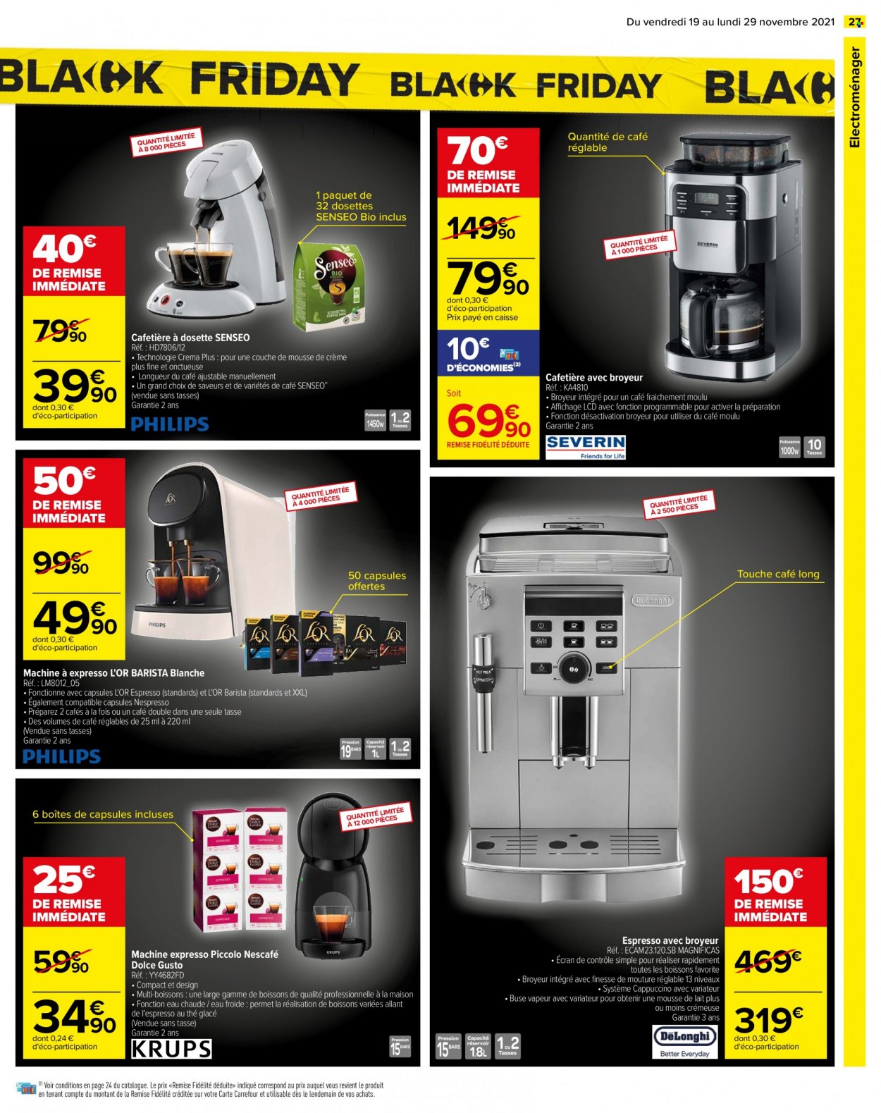 Catalogue Carrefour Hypermarchés - 19/11/2021 - 29/11/2021. Page 27