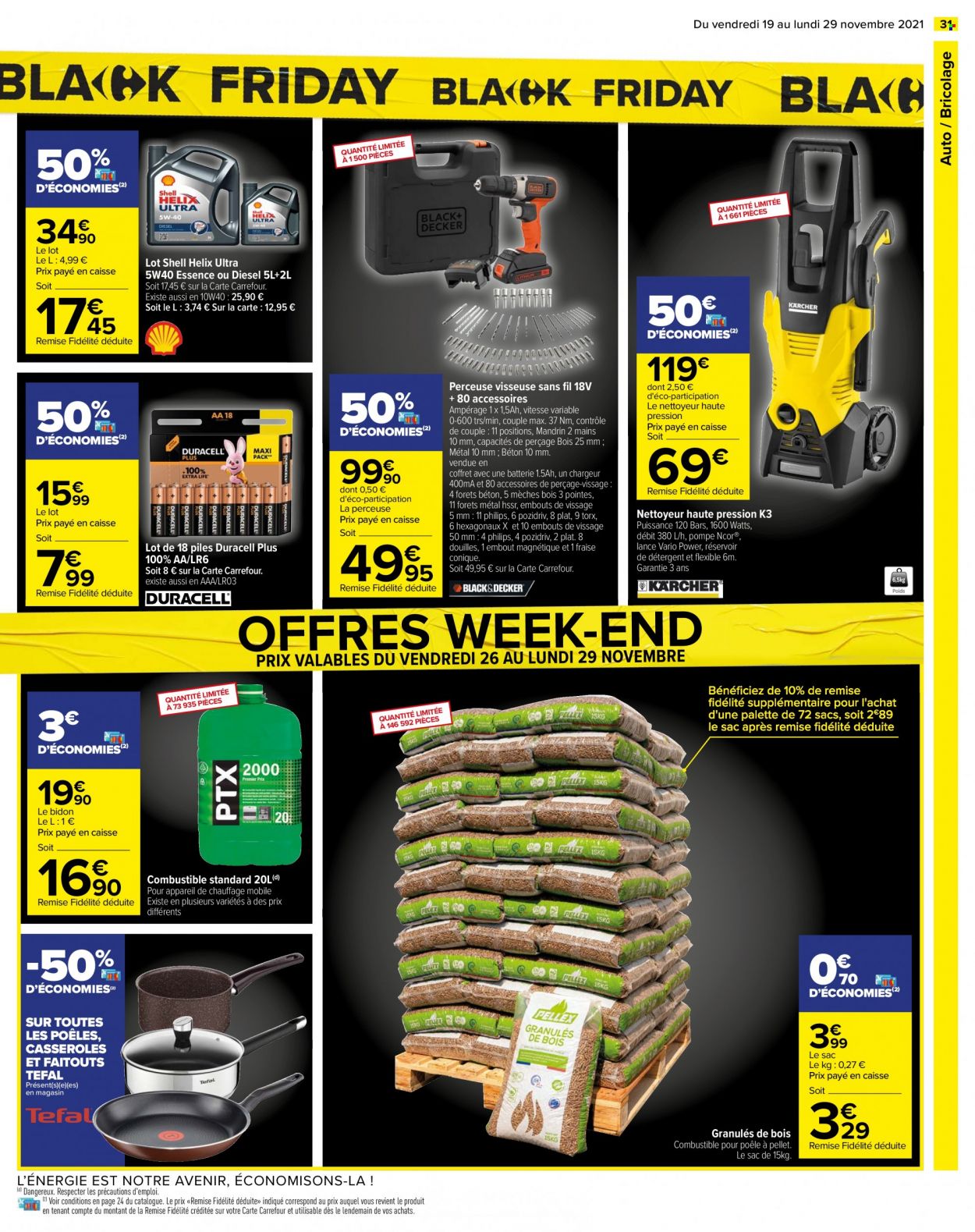 Catalogue Carrefour Hypermarchés - 19/11/2021 - 29/11/2021. Page 31