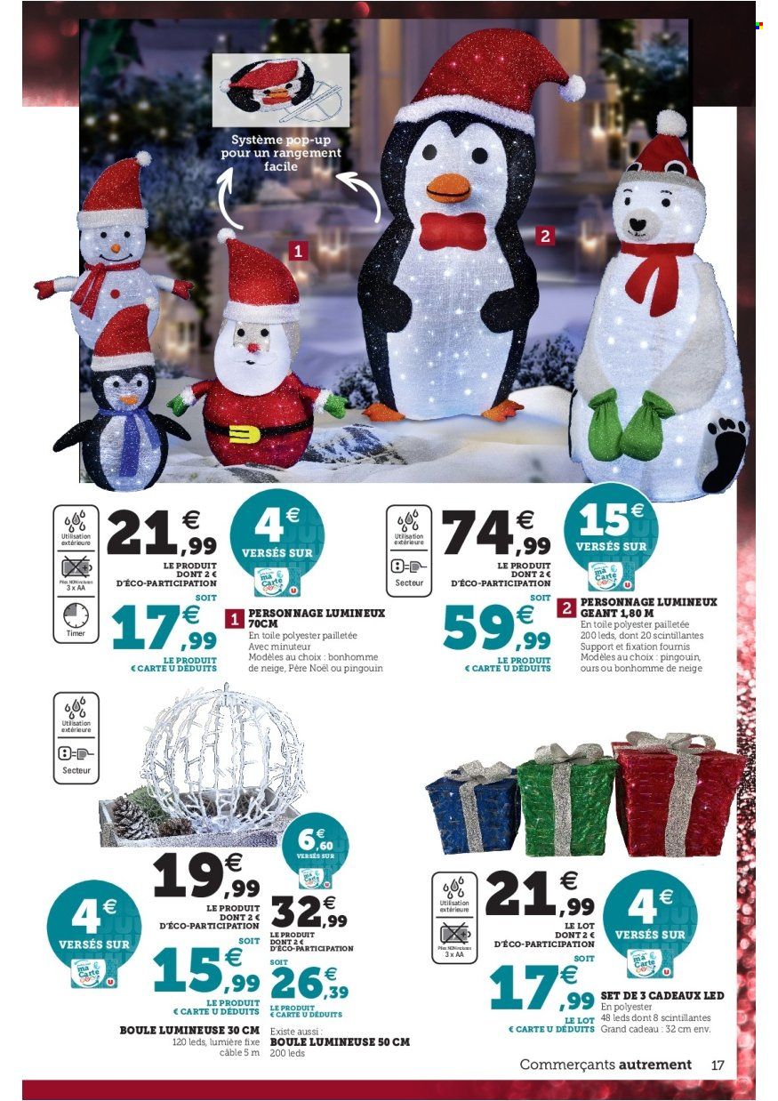 Catalogue SUPER U - 16/11/2021 - 11/12/2021. Page 17