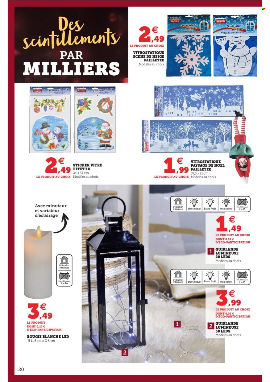 Catalogue SUPER U - 16/11/2021 - 11/12/2021. Page 20