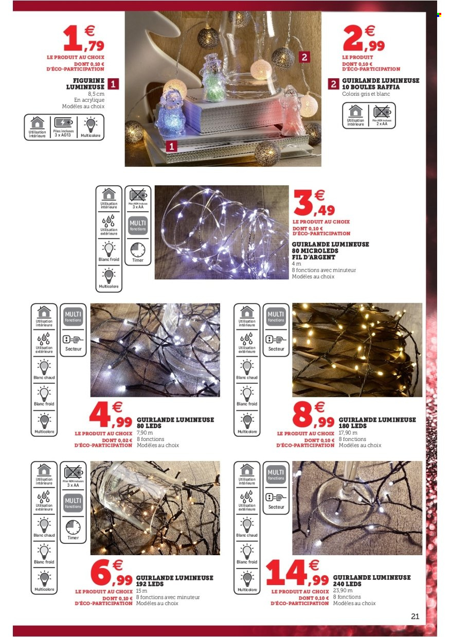 Catalogue SUPER U - 16/11/2021 - 11/12/2021. Page 21