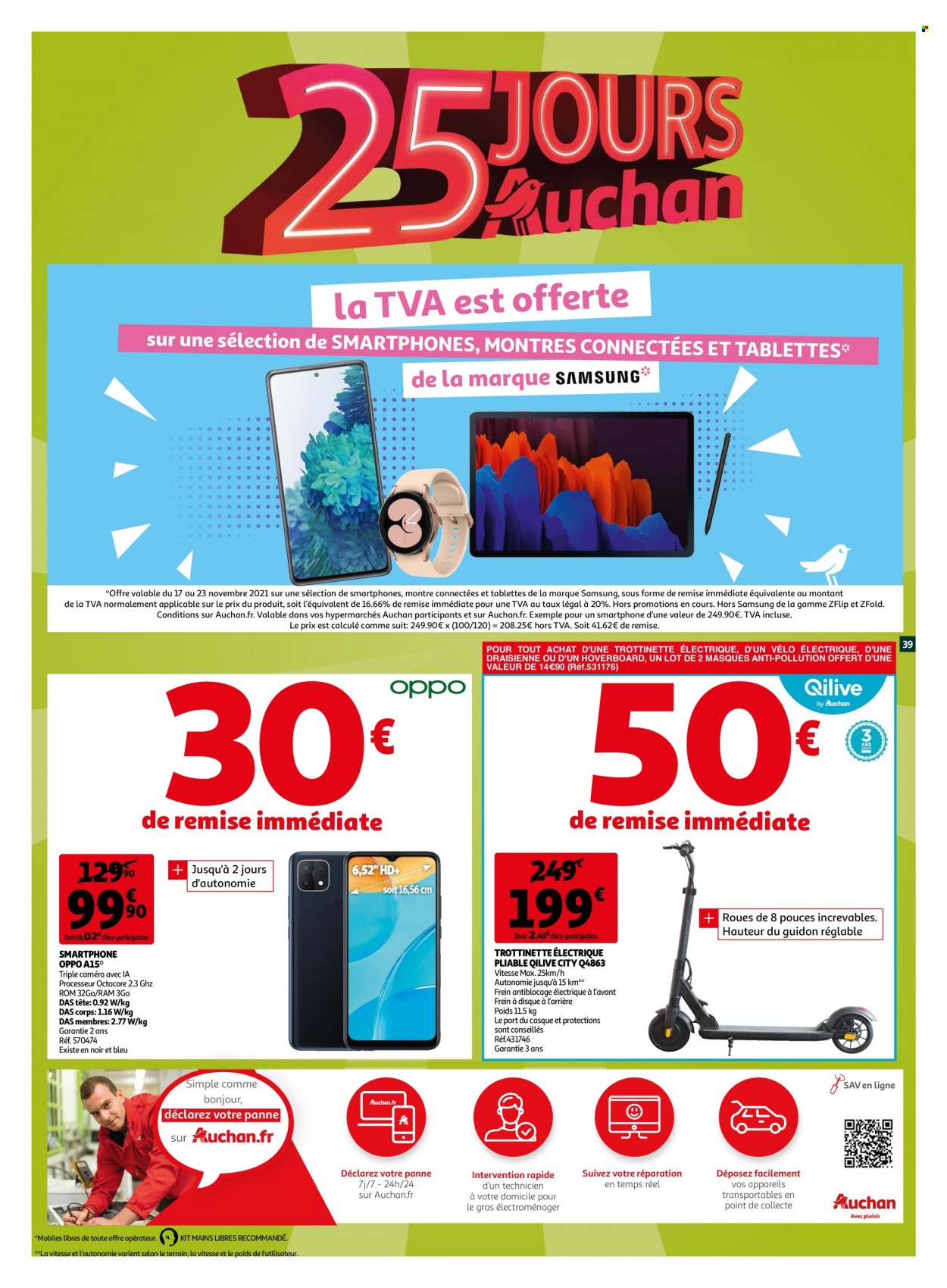 Catalogue Auchan - 17/11/2021 - 23/11/2021. Page 39