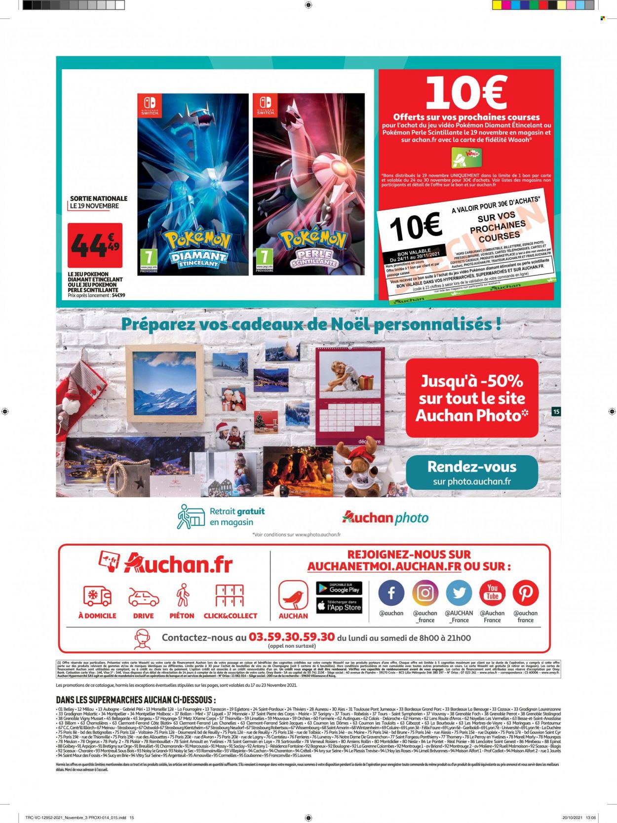 Catalogue Auchan - 17/11/2021 - 23/11/2021. Page 15