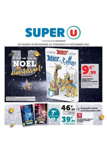 Catalogue SUPER U - 16/11/2021 - 24/12/2021.