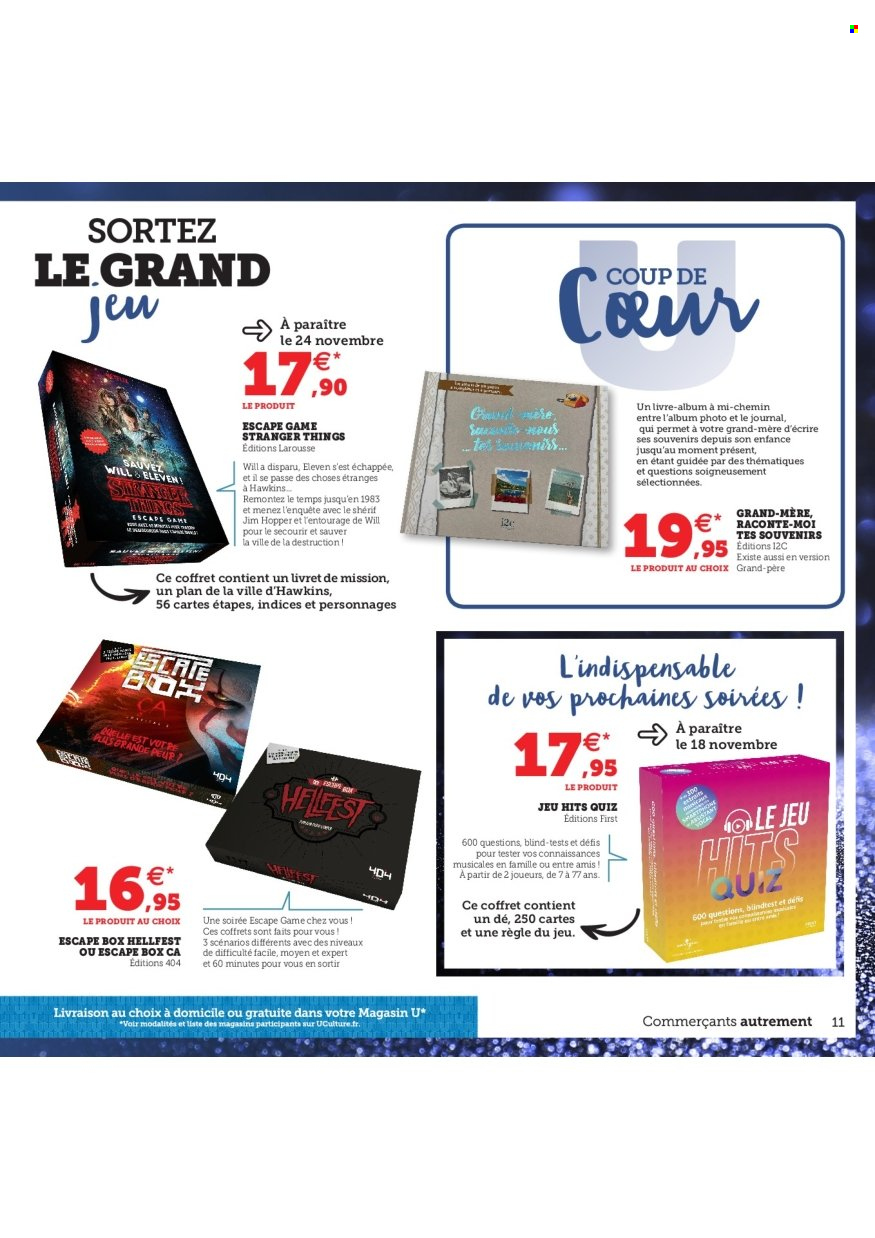 Catalogue SUPER U - 16/11/2021 - 24/12/2021. Page 11