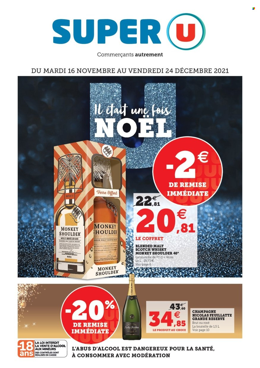 Catalogue SUPER U - 16/11/2021 - 24/12/2021. Page 1