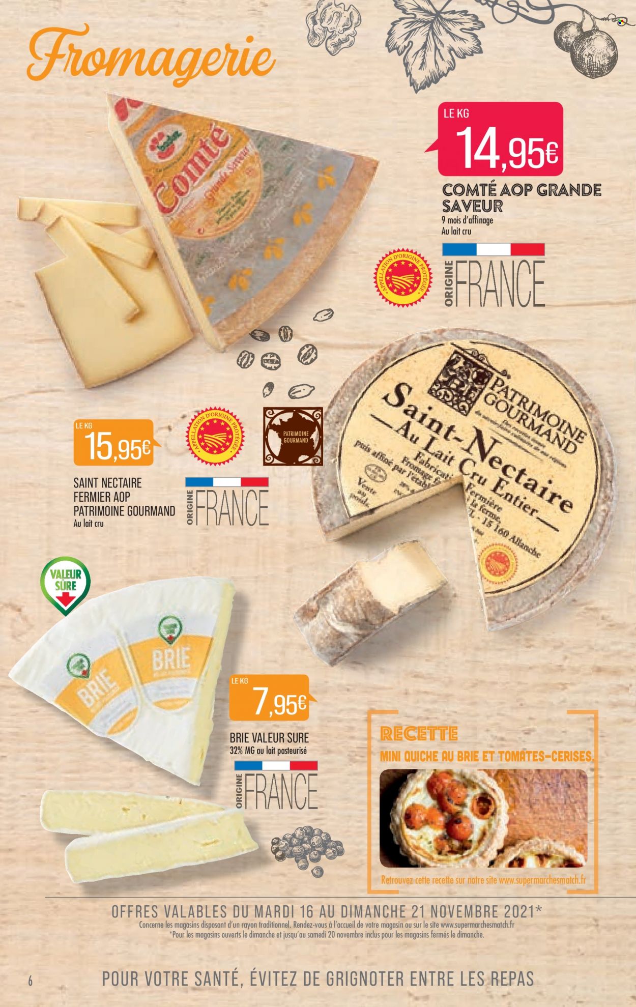Catalogue Supermarché Match - 16/11/2021 - 28/11/2021. Page 6