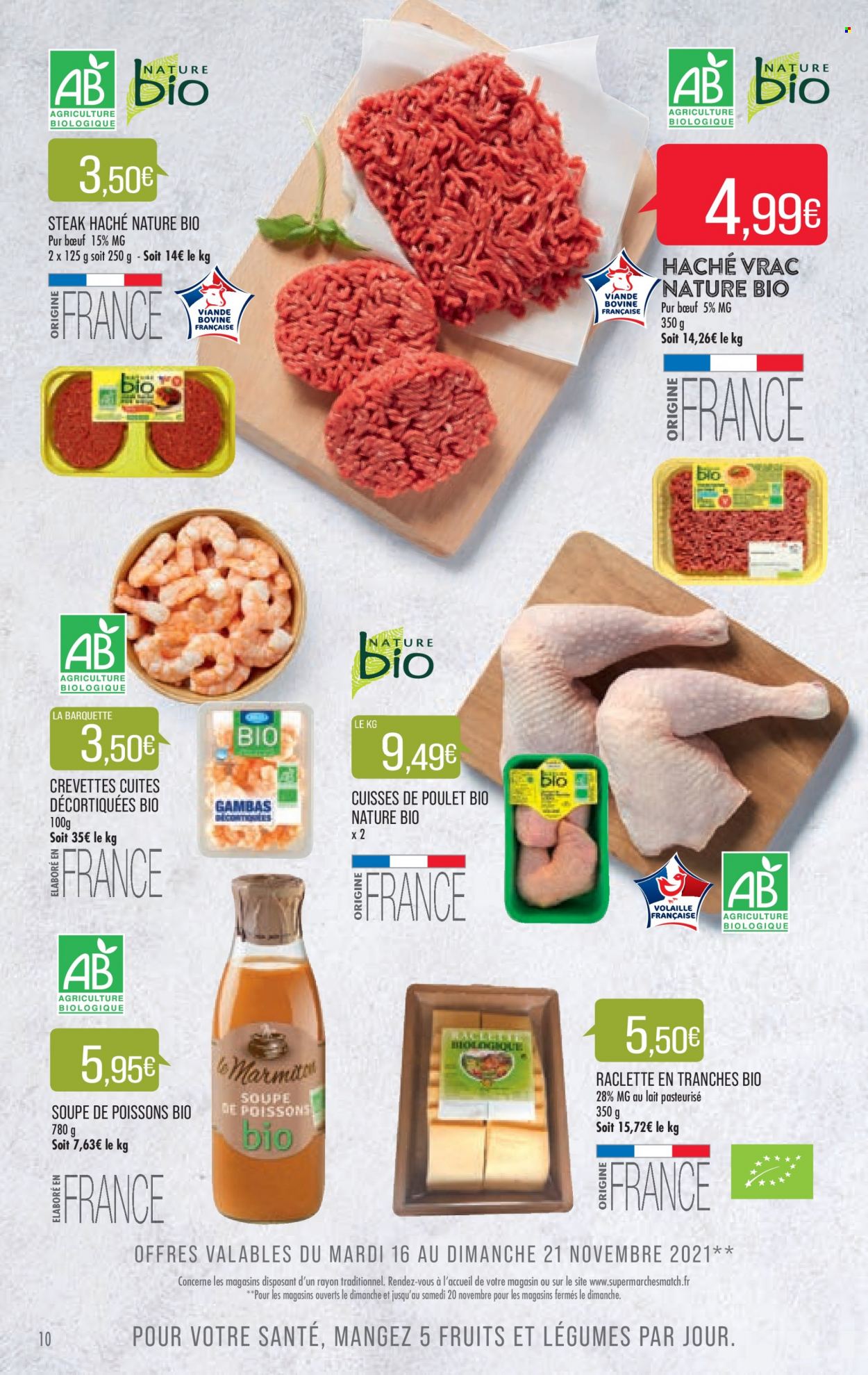 Catalogue Supermarché Match - 16/11/2021 - 28/11/2021. Page 10
