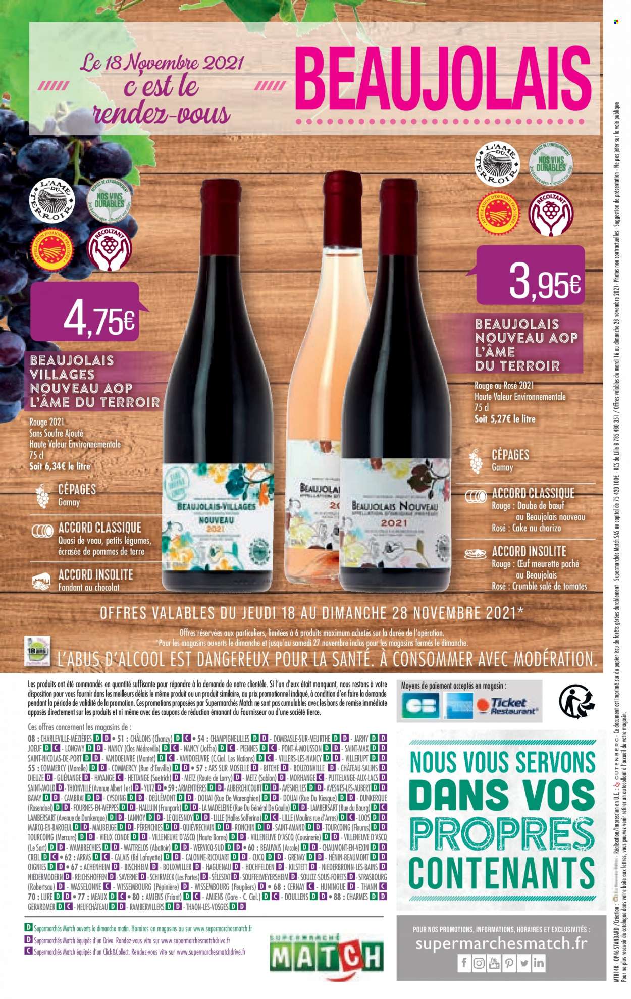 Catalogue Supermarché Match - 16/11/2021 - 28/11/2021. Page 36