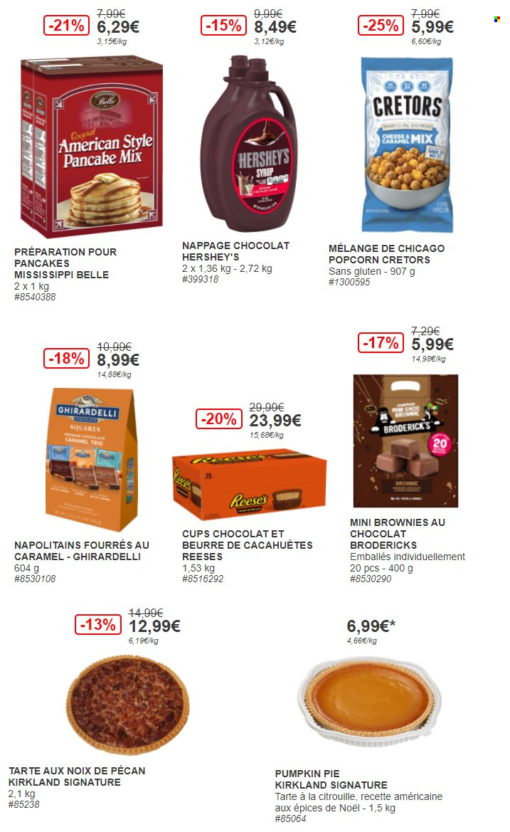 thumbnail - Catalogue Costco - 15/11/2021 - 28/11/2021 - Produits soldés - citrouille, tarte, crêpes, popcorn, noix de pecan. Page 3.