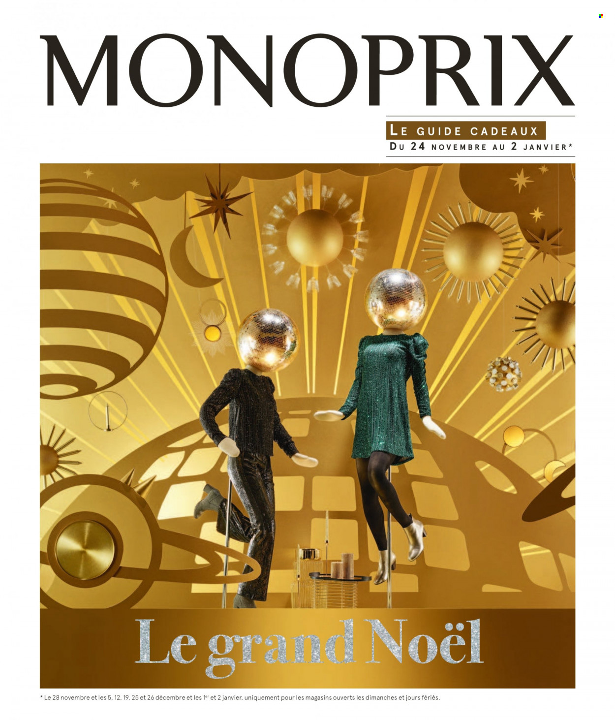 thumbnail - Catalogue Monoprix - 24/11/2021 - 02/01/2022.