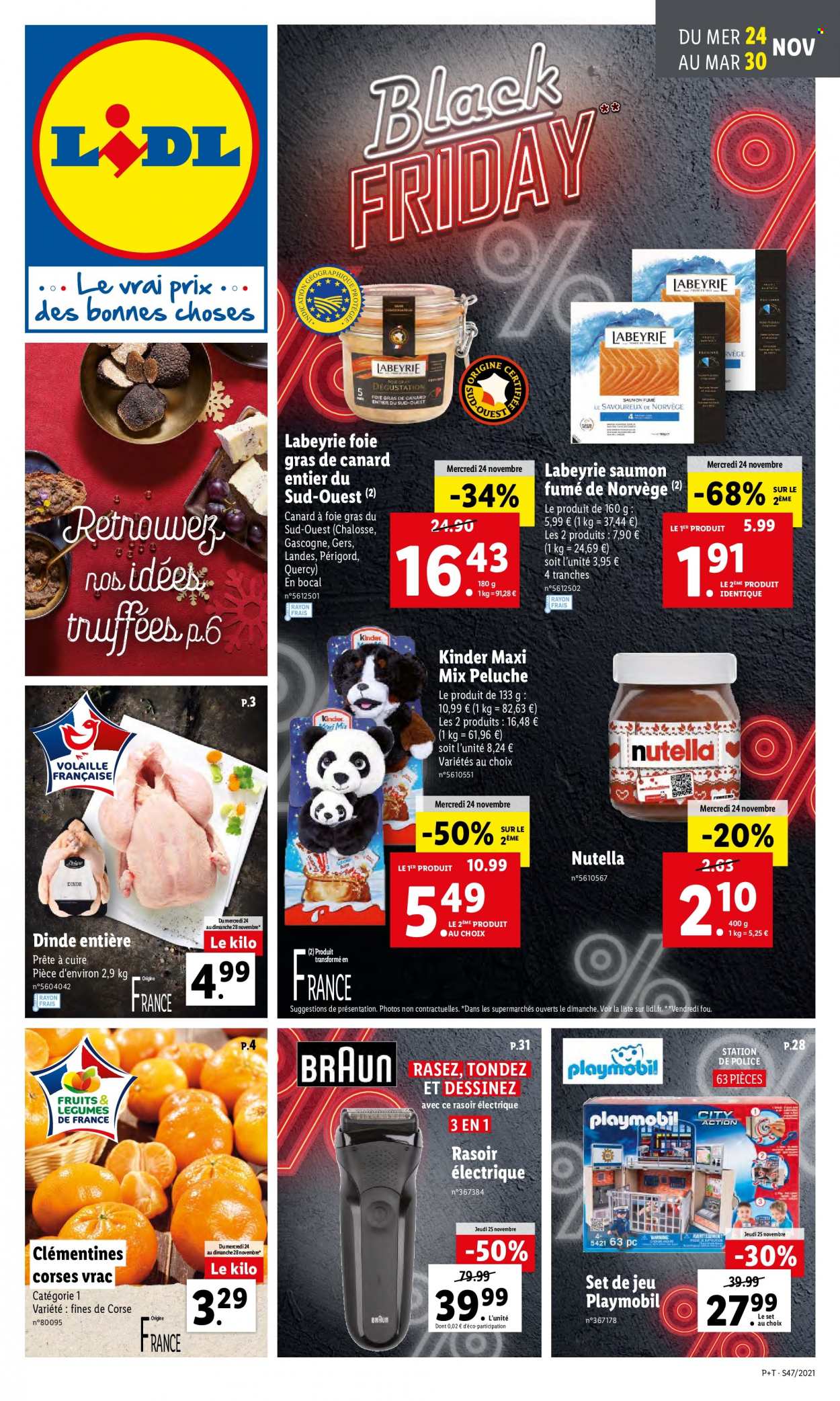 Catalogue Lidl - 24/11/2021 - 30/11/2021. Page 1