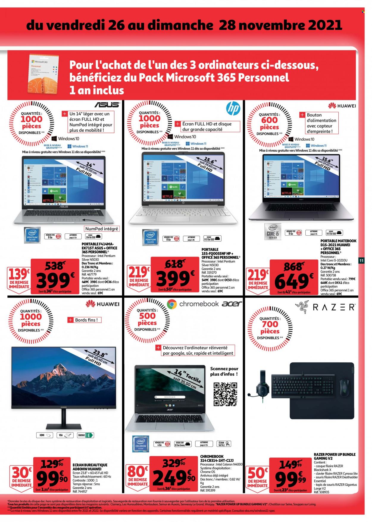Catalogue Auchan - 19/11/2021 - 29/11/2021. Page 11