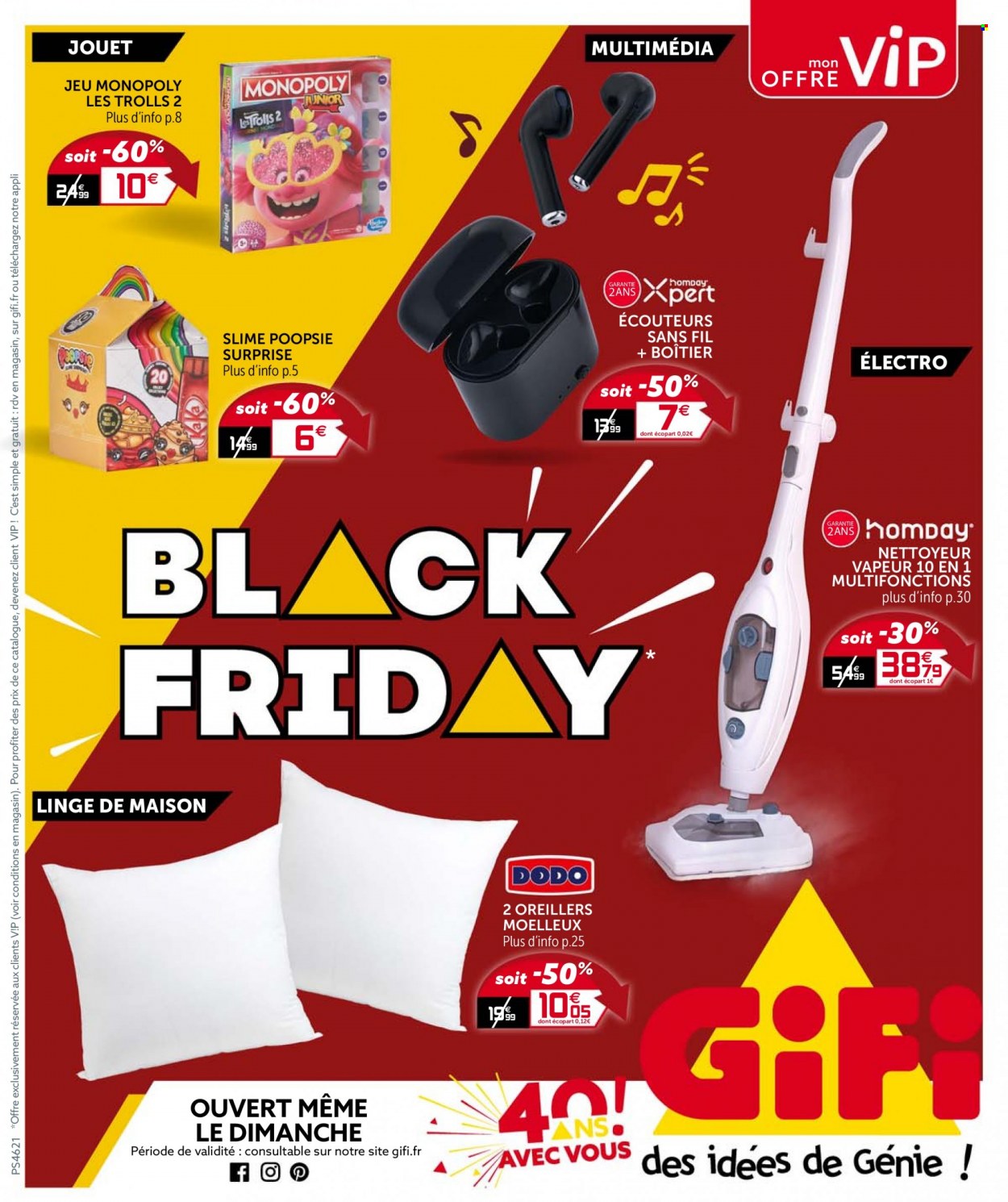 Catalogue GiFi - 16/11/2021 - 29/11/2021. Page 1