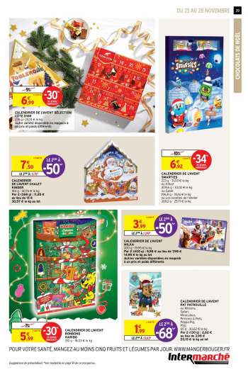Calendrier De L Avent 2023 Intermarche Calendrier De L'avent Intermarché - Prix Et Promo | Vos Promos