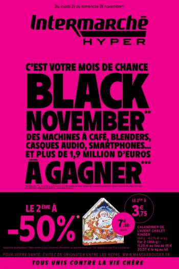 Catalogue Intermarché Hyper - 23/11/2021 - 28/11/2021.