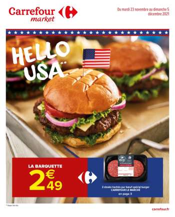 Catalogue Carrefour Market - 23/11/2021 - 05/12/2021.