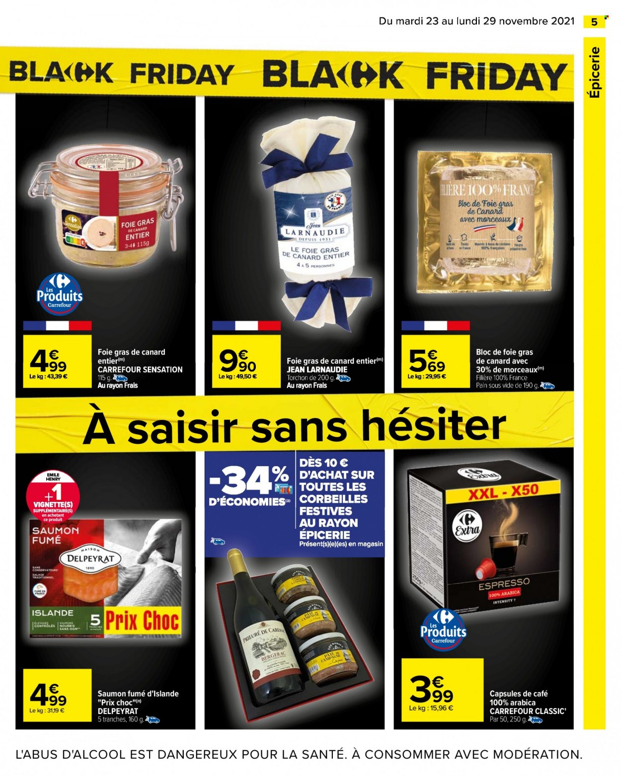Catalogue Carrefour Hypermarchés - 23/11/2021 - 29/11/2021. Page 5