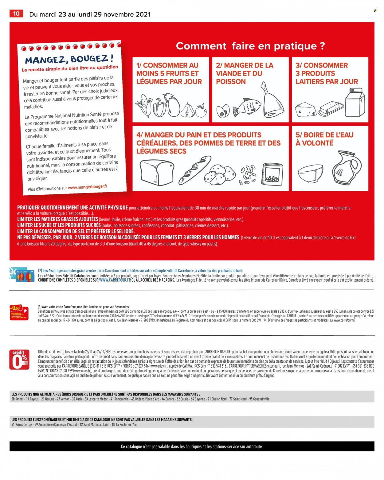 Catalogue Carrefour Hypermarchés - 23/11/2021 - 29/11/2021. Page 10