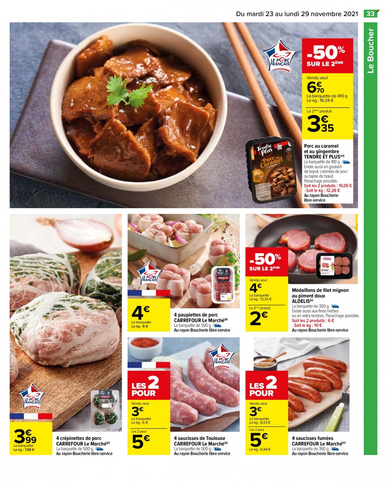 Catalogue Carrefour Hypermarchés - 23/11/2021 - 29/11/2021. Page 33