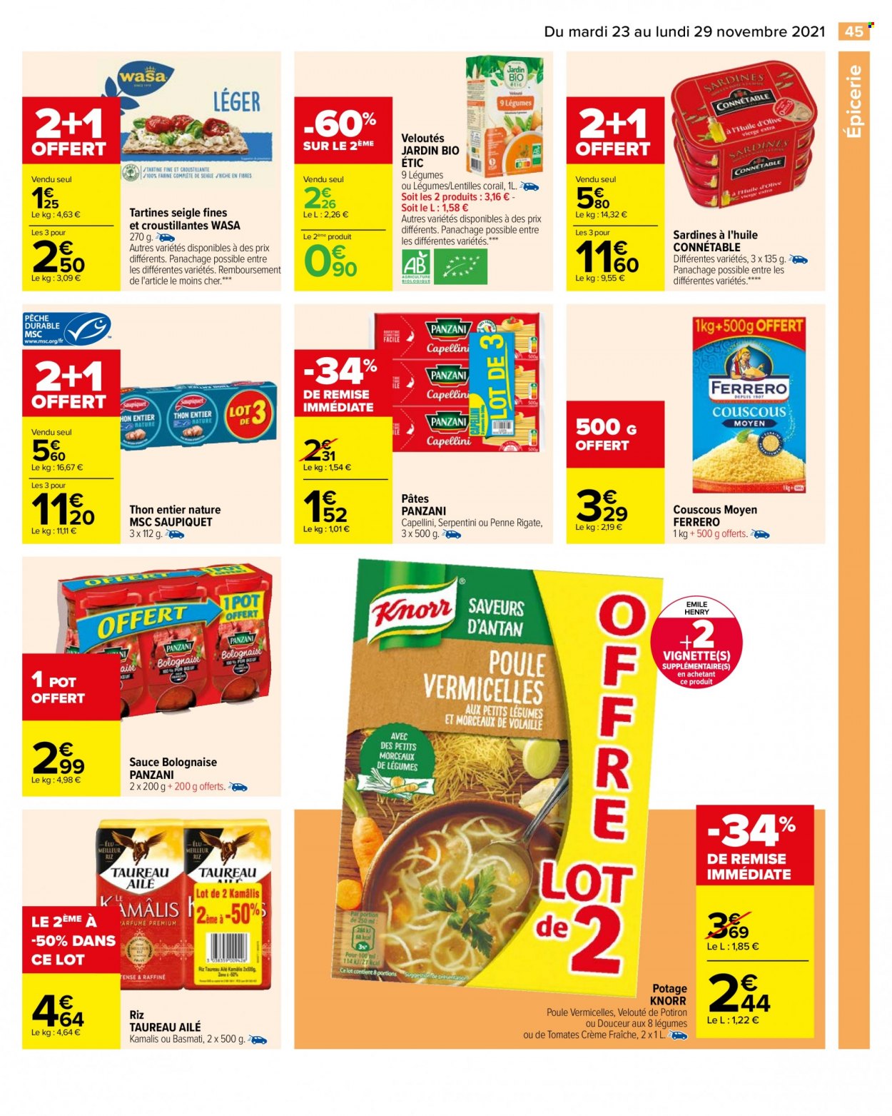 Catalogue Carrefour Hypermarchés - 23/11/2021 - 29/11/2021. Page 46