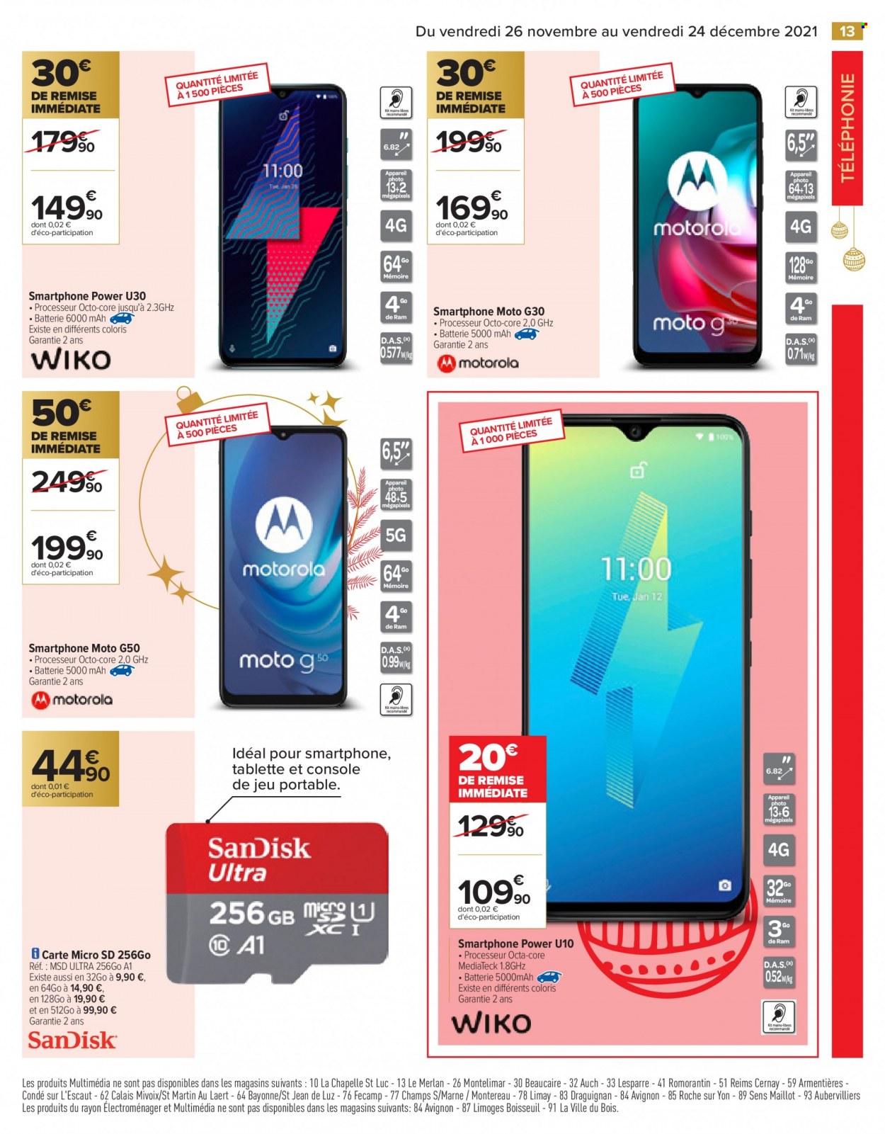 Catalogue Carrefour Hypermarchés - 26/11/2021 - 24/12/2021. Page 13