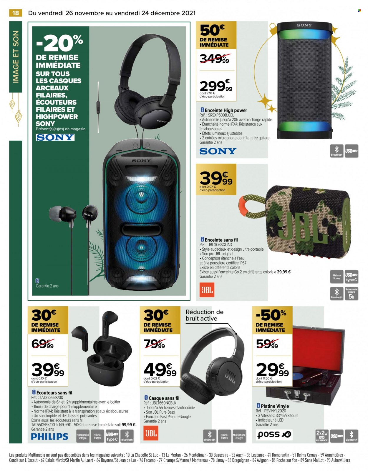Catalogue Carrefour Hypermarchés - 26/11/2021 - 24/12/2021. Page 18