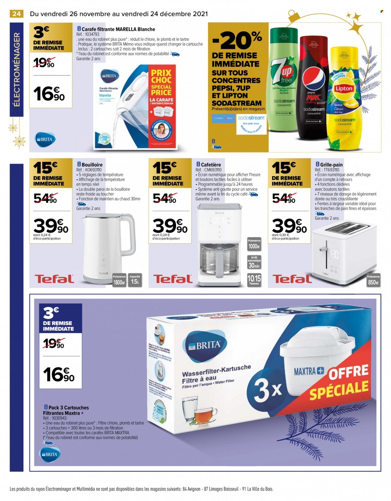 Catalogue Carrefour Hypermarchés - 26/11/2021 - 24/12/2021. Page 24