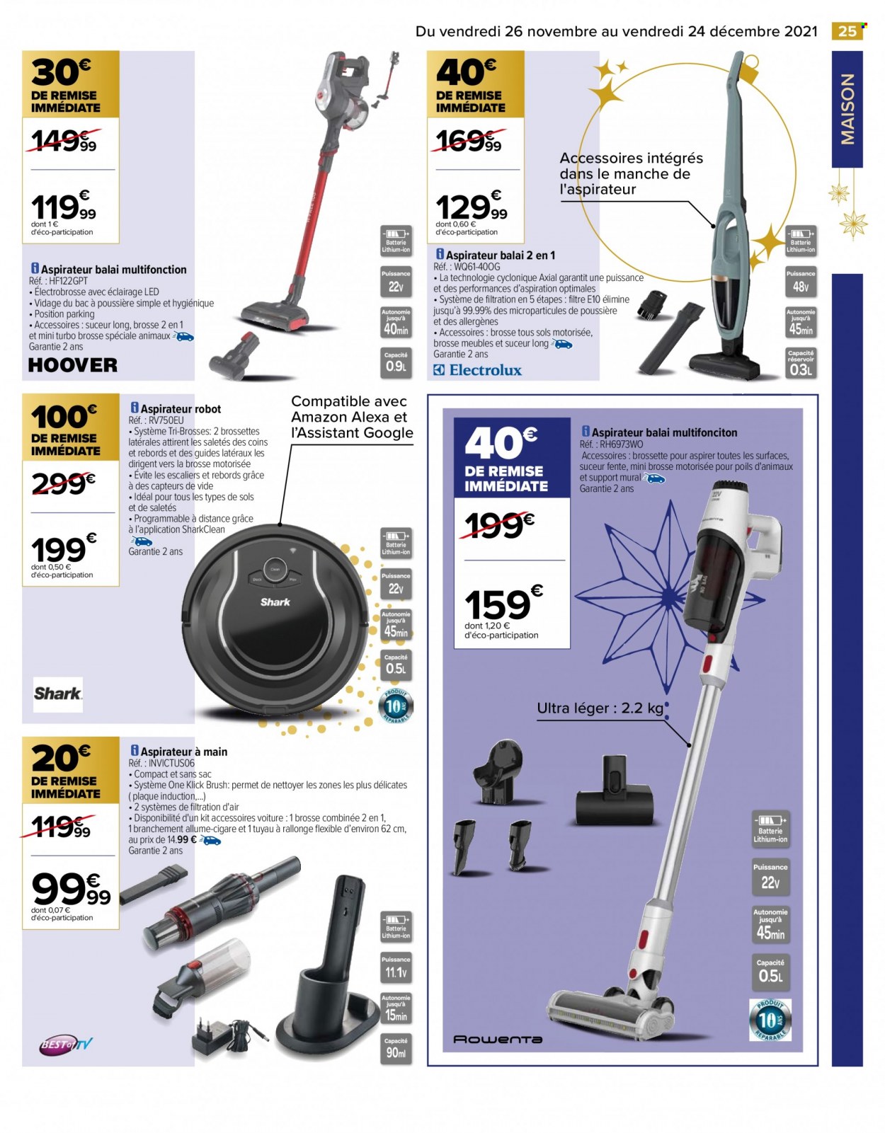 Catalogue Carrefour Hypermarchés - 26/11/2021 - 24/12/2021. Page 25