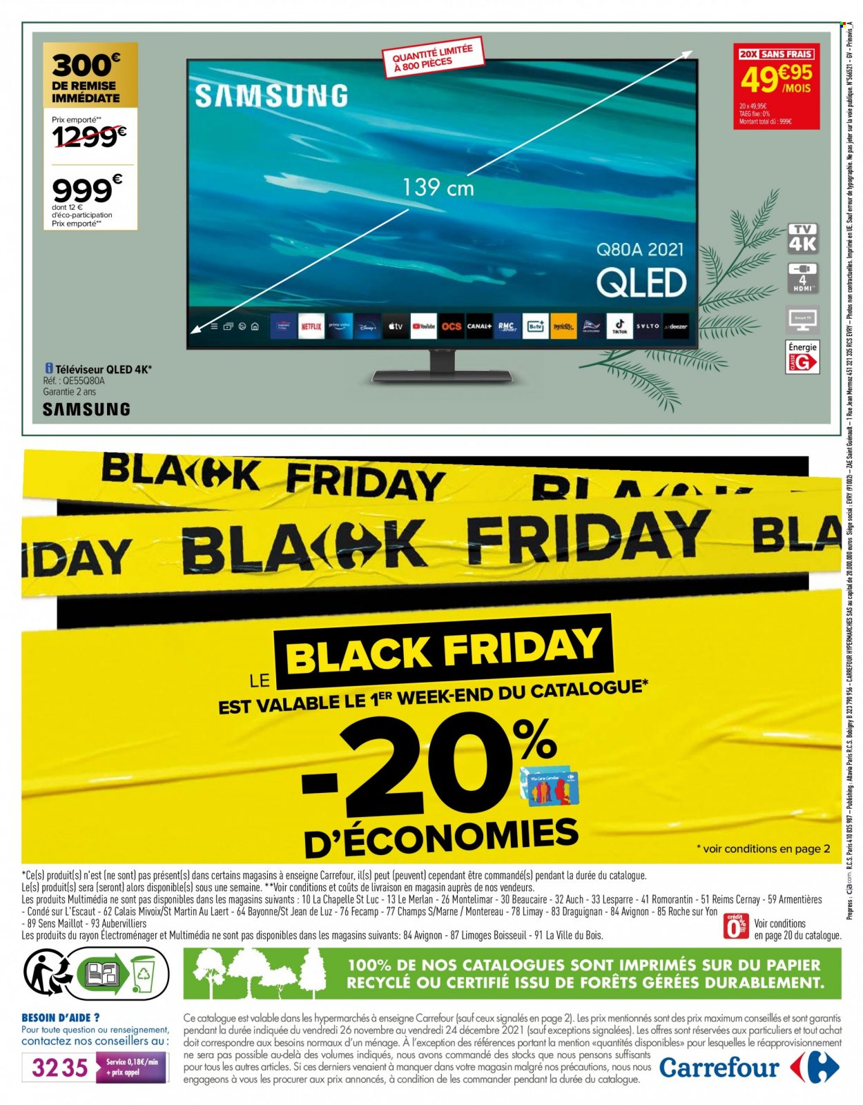 Catalogue Carrefour Hypermarchés - 26/11/2021 - 24/12/2021. Page 28