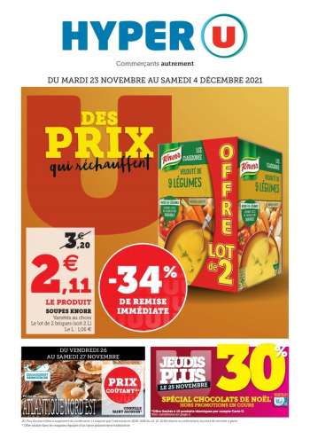 Catalogue HYPER U - 23/11/2021 - 04/12/2021.