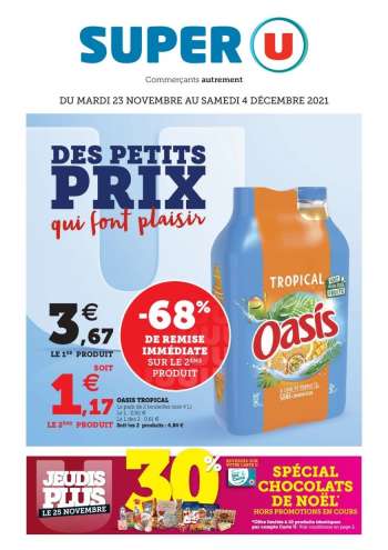 Catalogue SUPER U - 23/11/2021 - 04/12/2021.