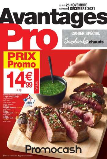 Catalogue Promocash - 25/11/2021 - 04/12/2021.