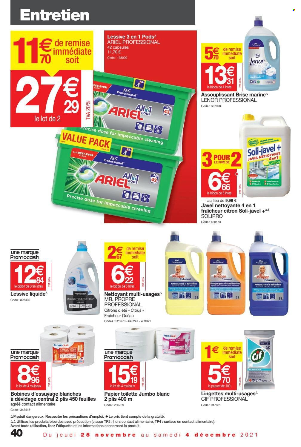 Catalogue Promocash - 25/11/2021 - 04/12/2021. Page 40